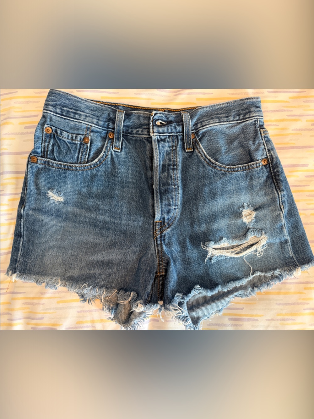 Levi's Levi's 501 Original Fit High-Rise Denim Shorts
